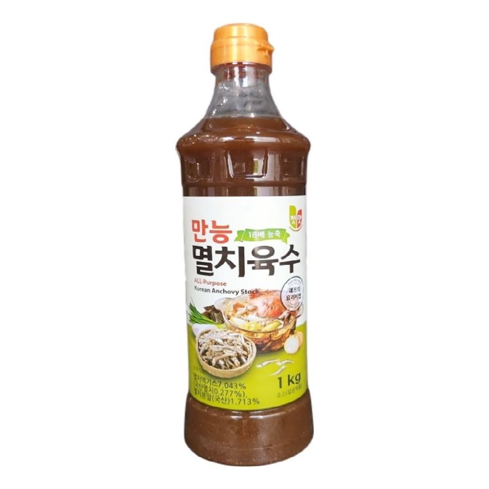 청우 첫맛 만능 멸치 육수 1kg