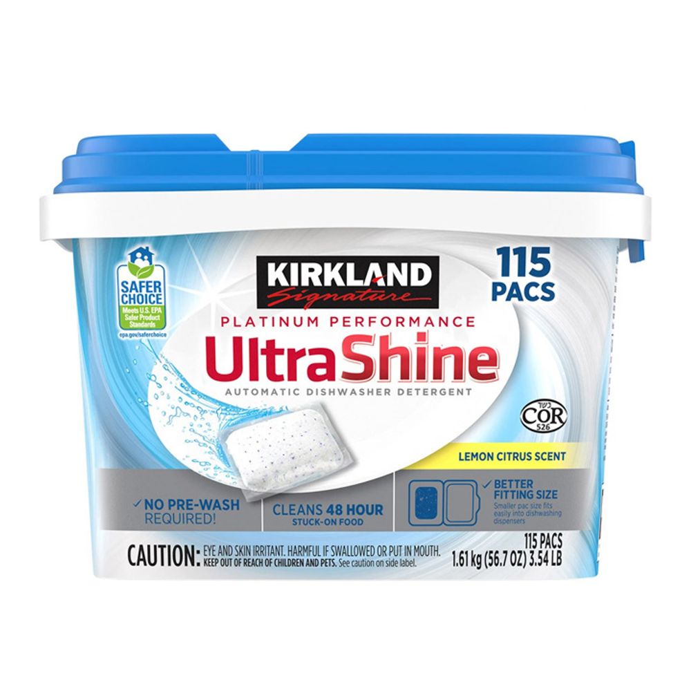 커클랜드 시그니춰 식기세척기용 캡슐세제 115개입