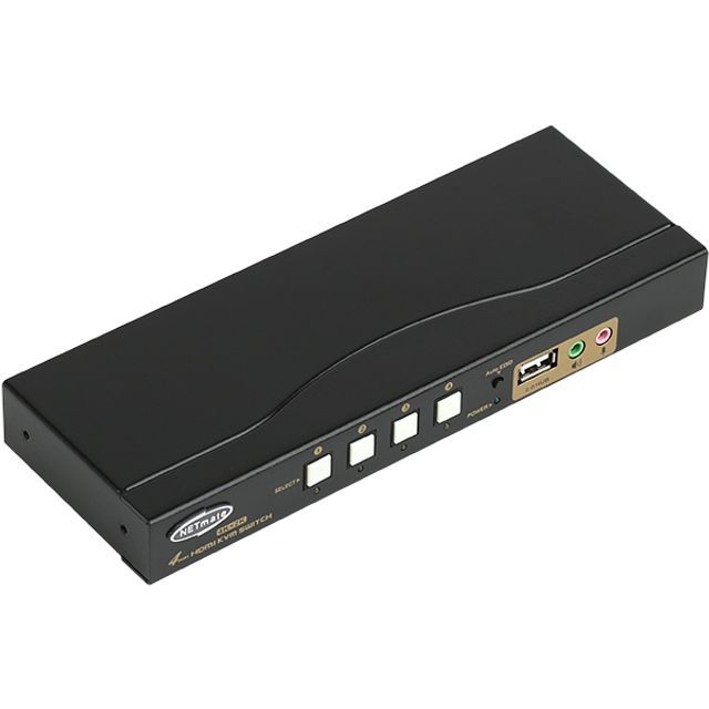 NM-HKD04C 4K 지원 HDMI KVM 4대1 스위치 USB 케이블