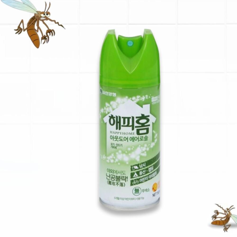3통 150ml 감귤향 뿌리는 모기약 모기 진드기 기피제