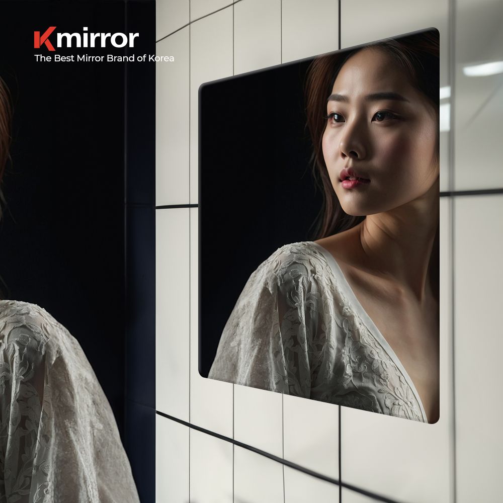 욕실거울 800x800 화장실 사각 민자 거울 kmirror880r