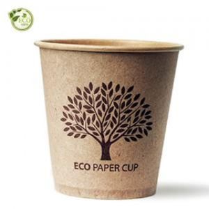 아이티알,LZ ECO 종이컵 6.5 커피색/50개(1줄) 나무 색상 랜덤