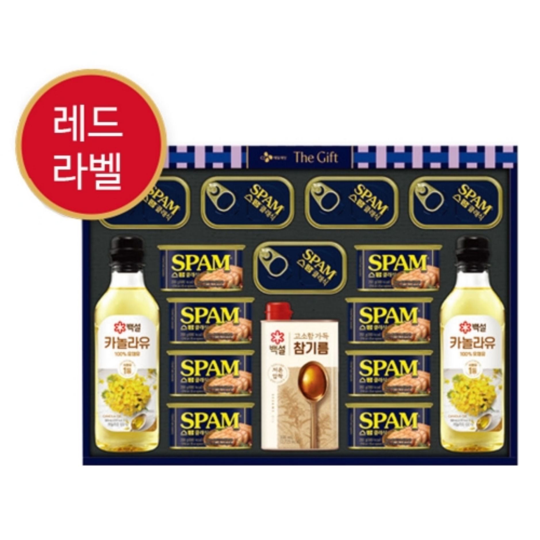 CJ스팸 레드라벨선물세트 선물세트(3세트) 설 추석 선