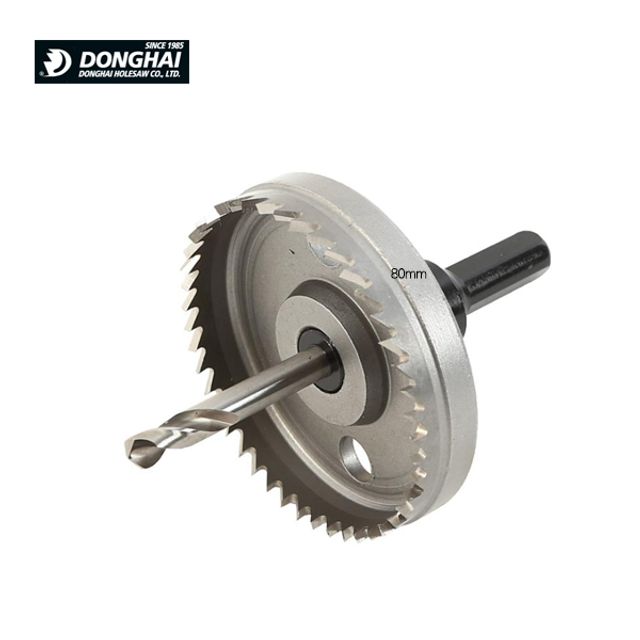 동해 홀쏘 홀커터 홀컷터 홀캇타 철판 합판 80mm