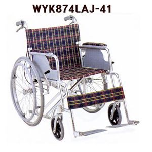 아이티알,NE 탄탄 휠체어 WYK874LAJ-41 경량 등받이접이식 14kg