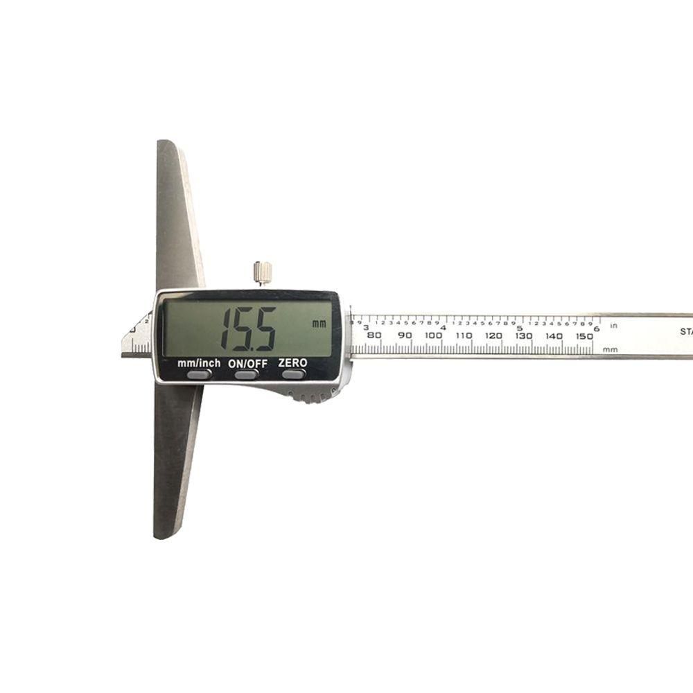 bd571 - 202b 눈금자 디지털 깊이 게이지 200mm