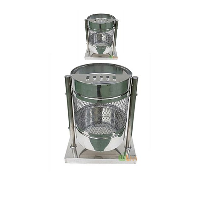 공공장소에서 사용하는 110L 행거망형 휴지통 X 2개입