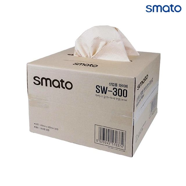 스마토 산업용 와이퍼 SW-300 4겹 대형 (300매)