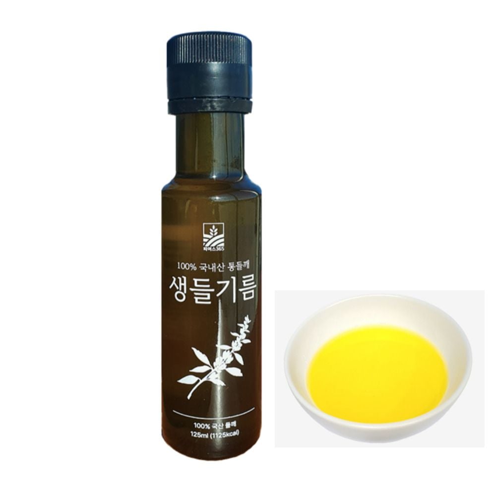 국산 들기름 저온압착 들기름 공복 국산 생들기름 효능