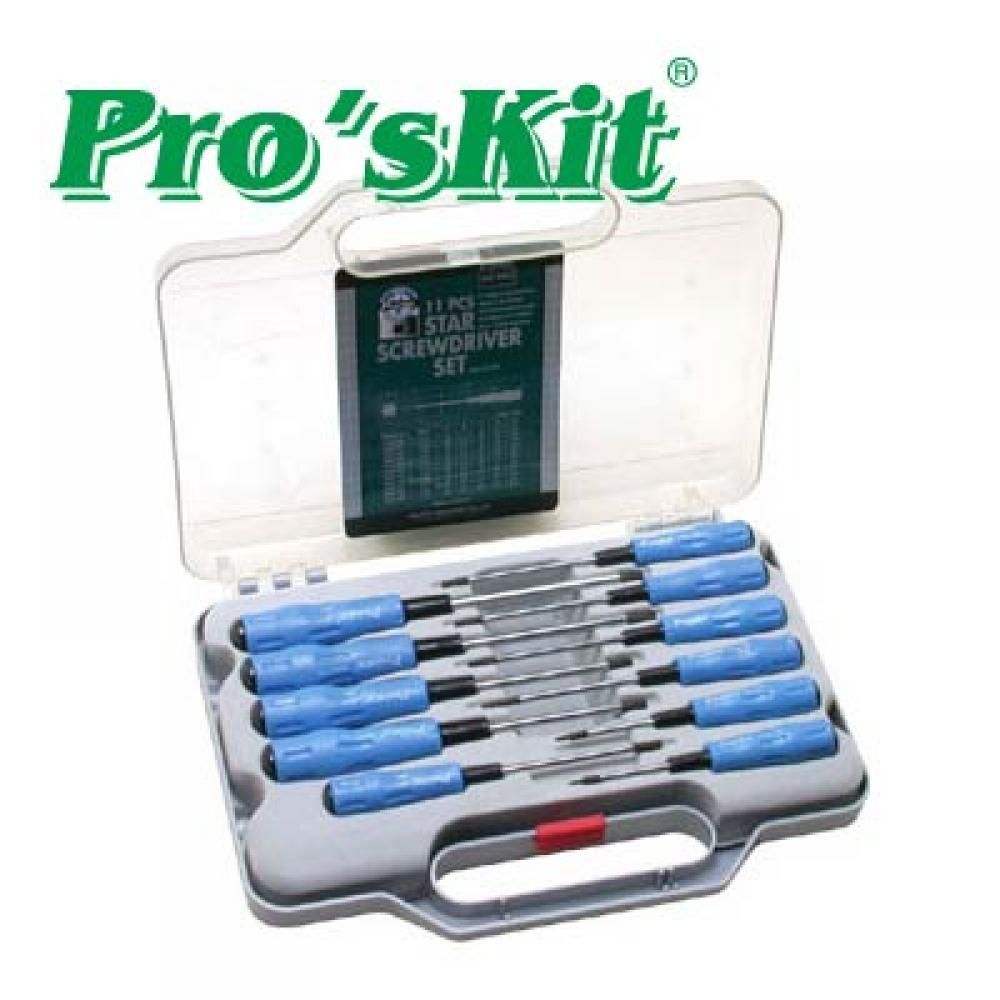 PROKIT 별형 스크류 드라이버세트 11pcs