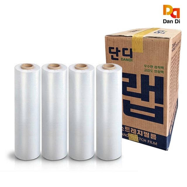 단디 스트레치랩 랩핑 포장용 필름 (4롤)