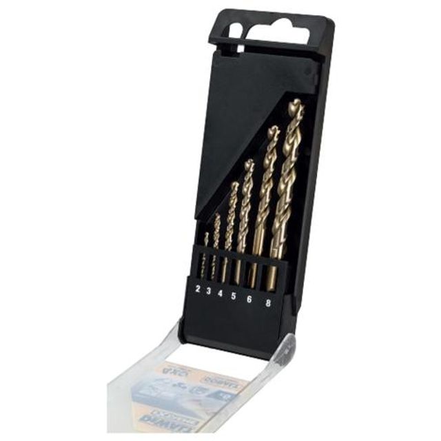 디월트AC 드릴비트세트 DT4956 (6PCS)-코발트철공용