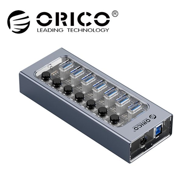 오리코(ORICO) AT2U3-7AB USB 허브 OT