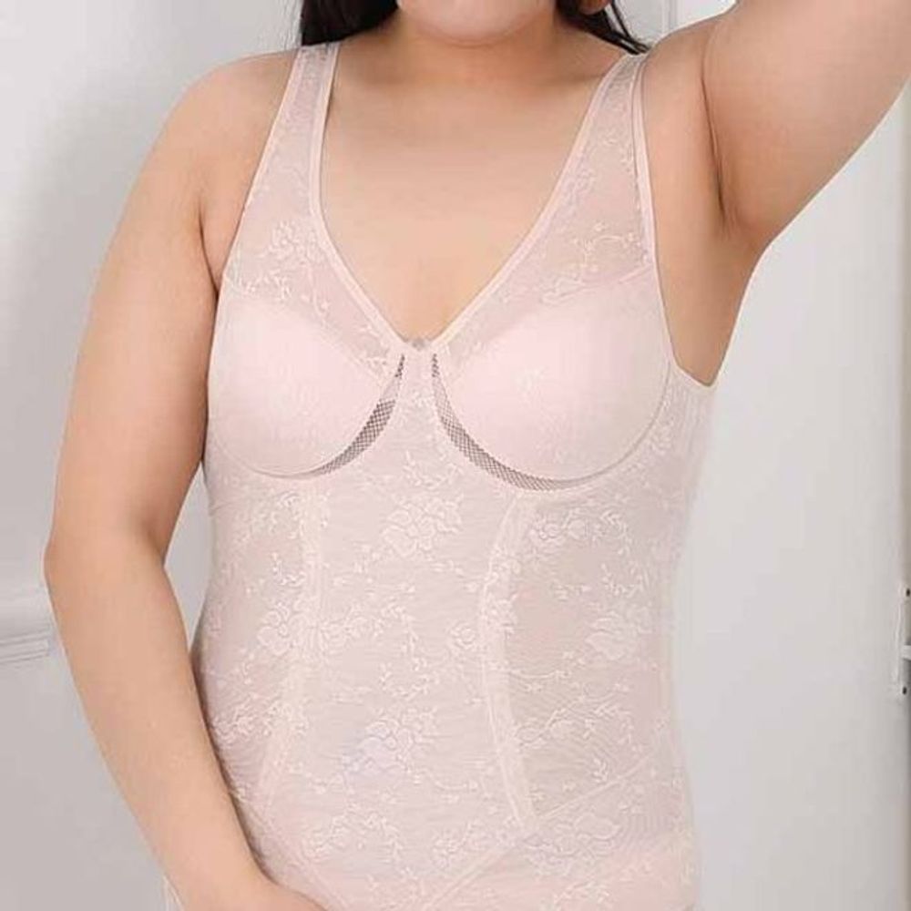 B컵 보정 나시 여정 빅사이즈 인견 바디쉐이퍼