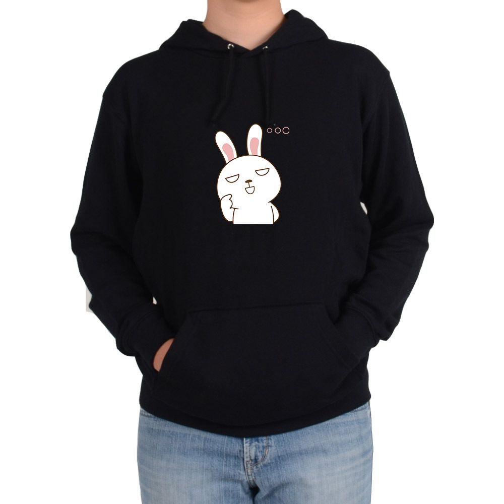 흰토끼 토끼 white rabbit 내가 말이야 왕년에 후드티