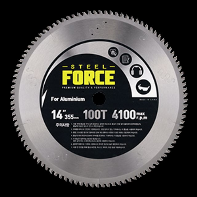 STEELFORCE 팁쇼 TH-AC355SB(알루미늄용) 14인 치(35
