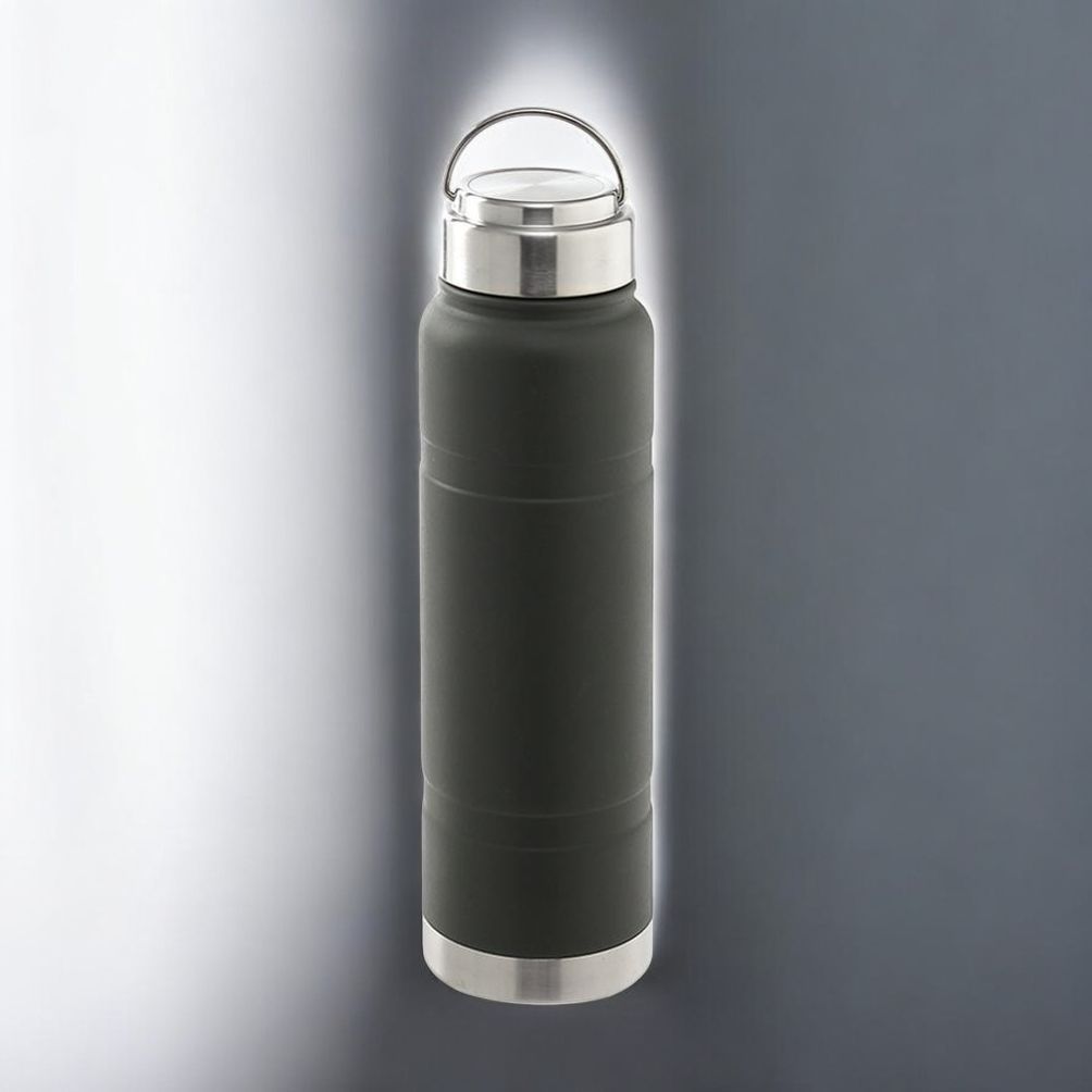 게더릭 이중스텐 보온병 (750ml) (그린)