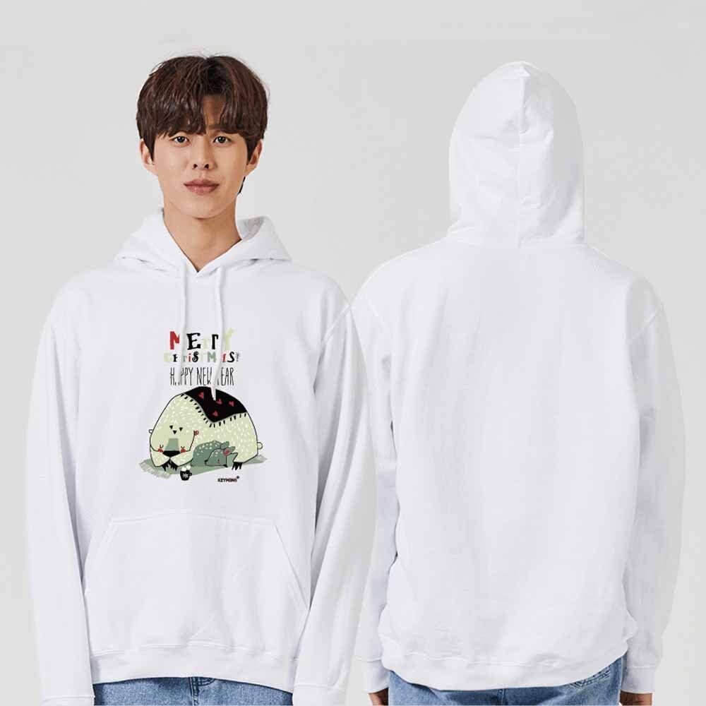 내꺼 곰 사슴 성탄절 맨투맨 후드티