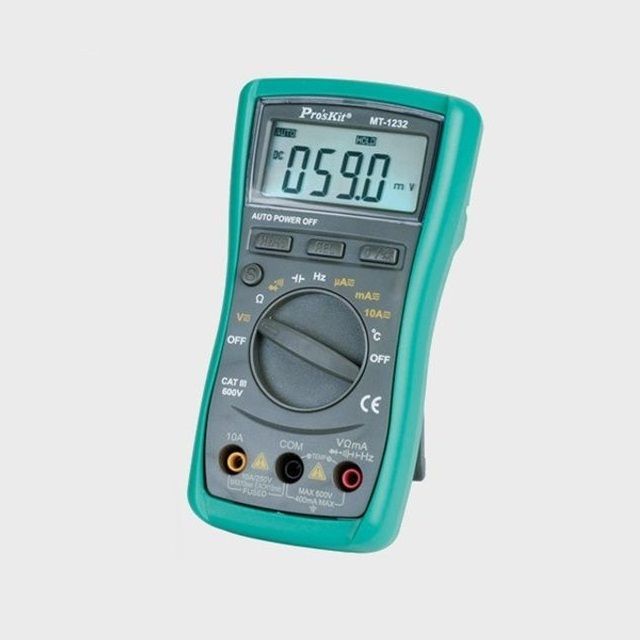 디지털 테스터기 MT-1232 DC AC 전류 저항 주파수 온