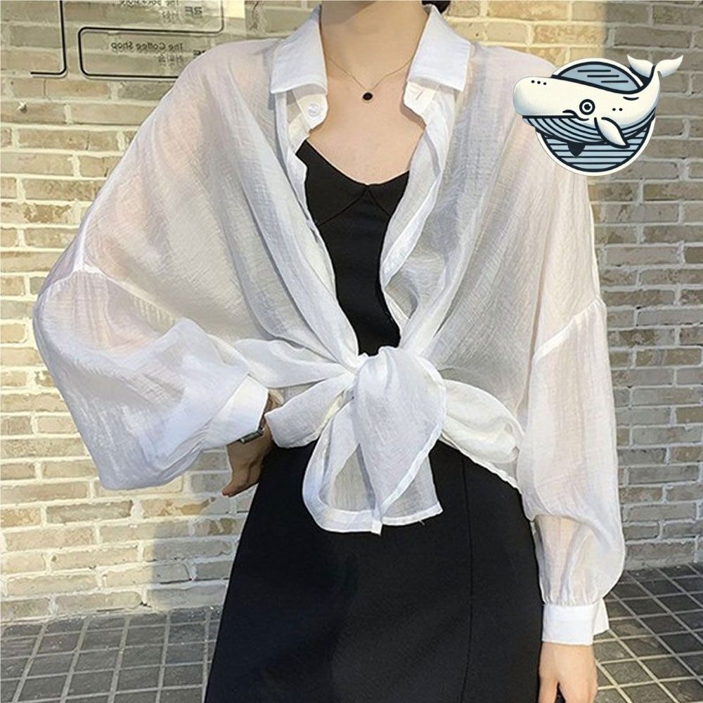 여름 바람막이 셔츠 오버핏 캐주얼 데일리