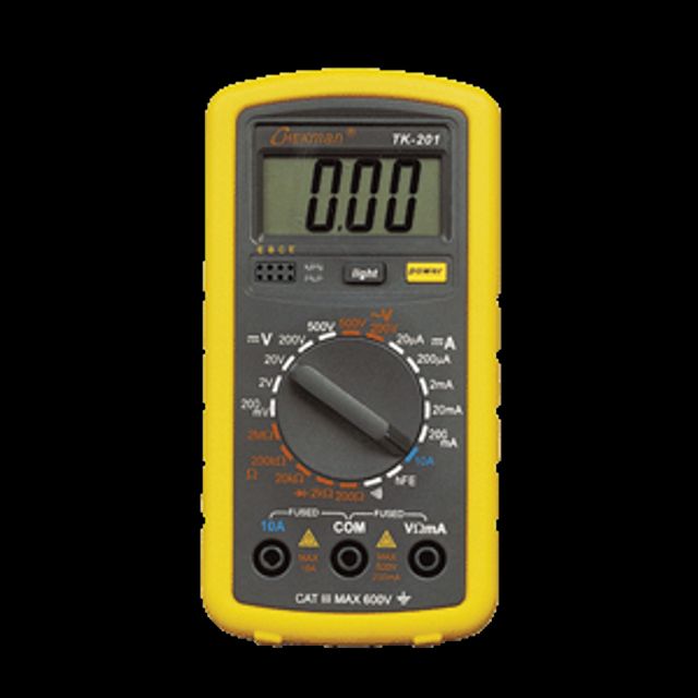 태광 디지털테스터 TK-201 AC/DC(500V)