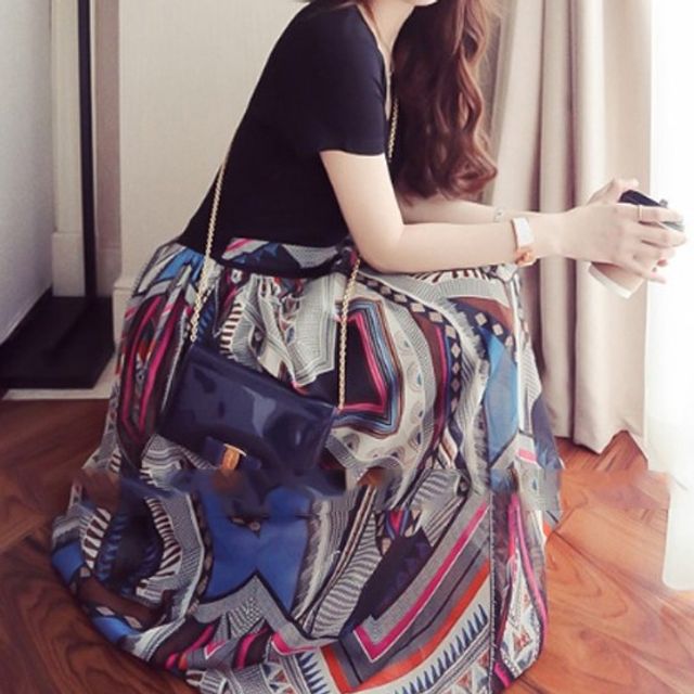 살랑살랑 플레어스커트 원피스 GD38