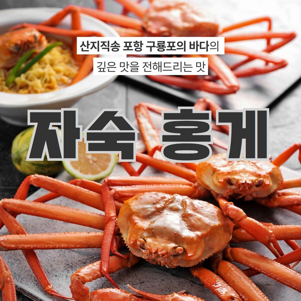 동해안 고급홍게( 10~12마리 3kg내외 A급)