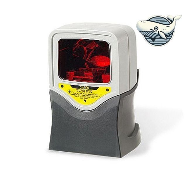 USB 거치형 바코드 리더기 경량 아이보리