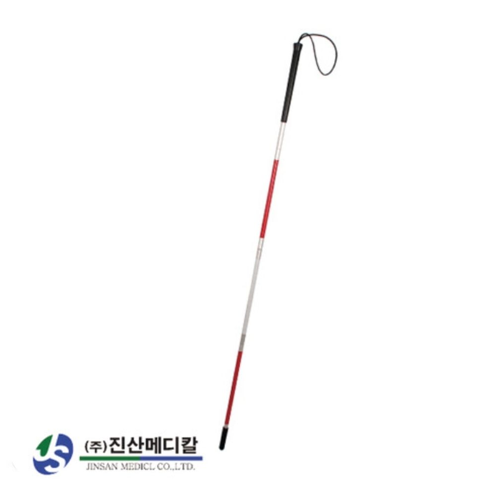 진산 4단 접이식 시각 장애인용 지팡이