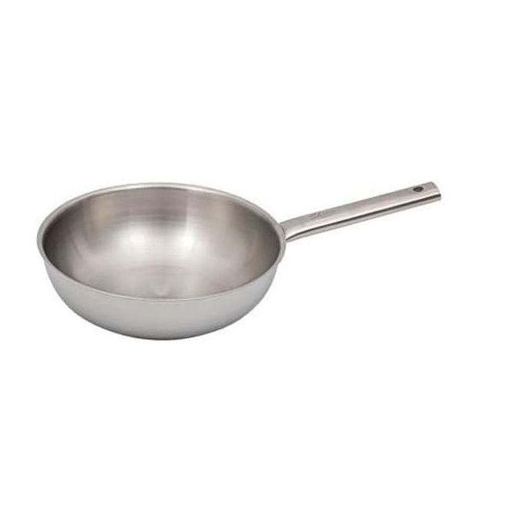 퀸센스 궁중팬 인덕션 후라이팬 볶음팬 중화 웍 24CM
