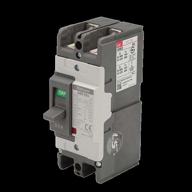 배선차단기 분전반용(산업용) ABN 62C 2P 60A 30KA