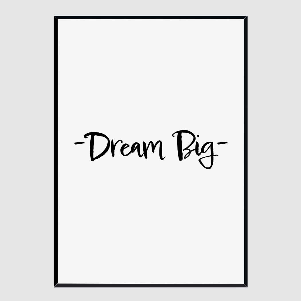사무실액자 Dream Big A3사이즈