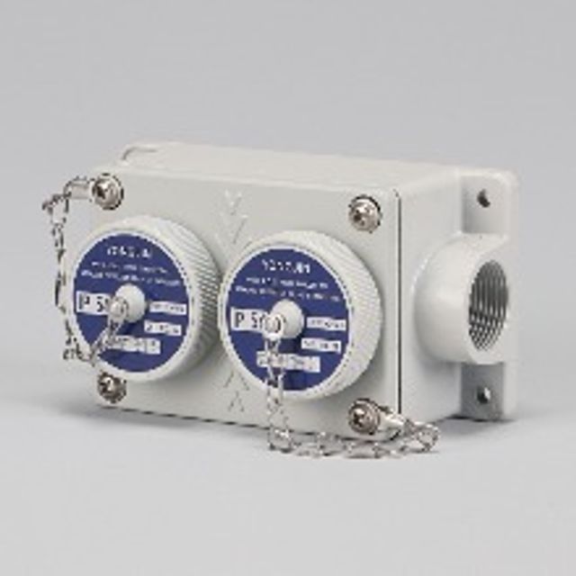 주물 노출 방수콘센트 220V 2구 1개용 28mm 경진
