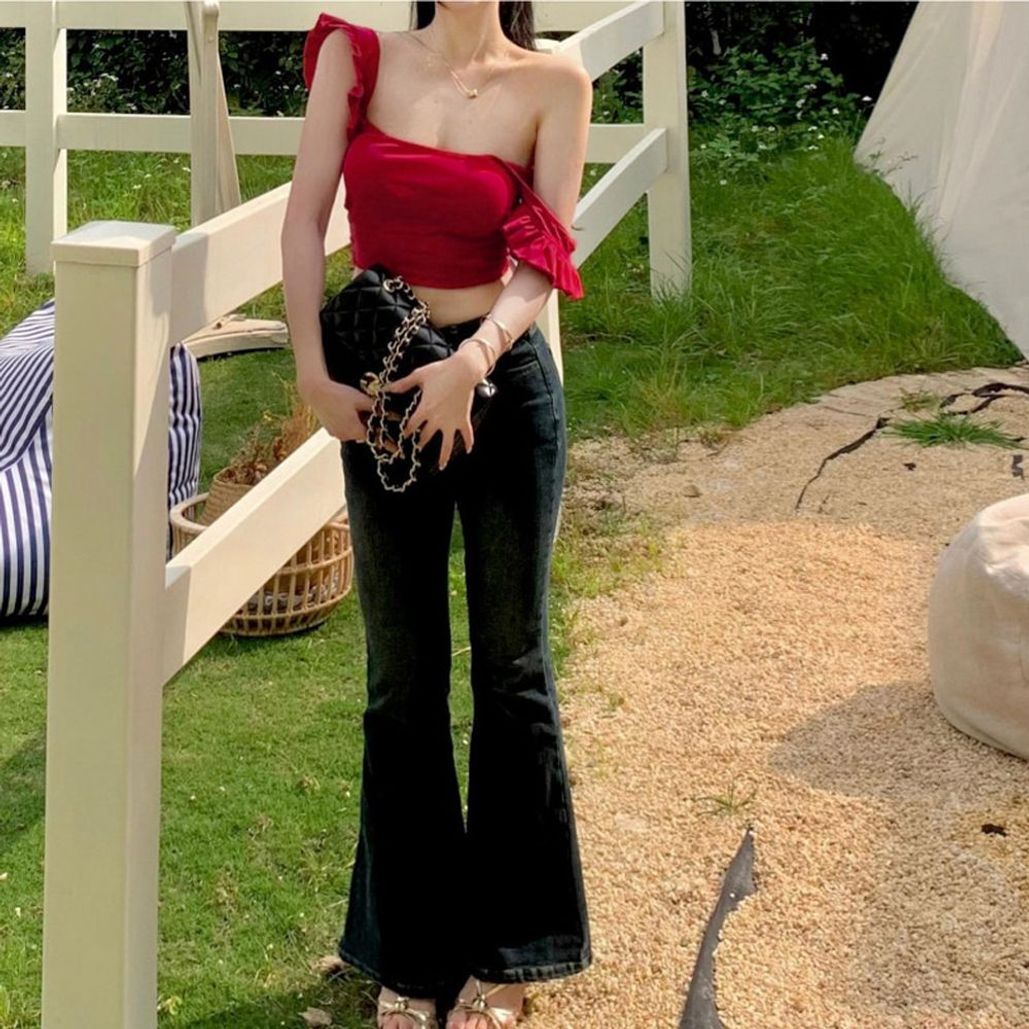 연말룩 캐주얼룩 모임룩 클럽룩 미니 오프숄더
