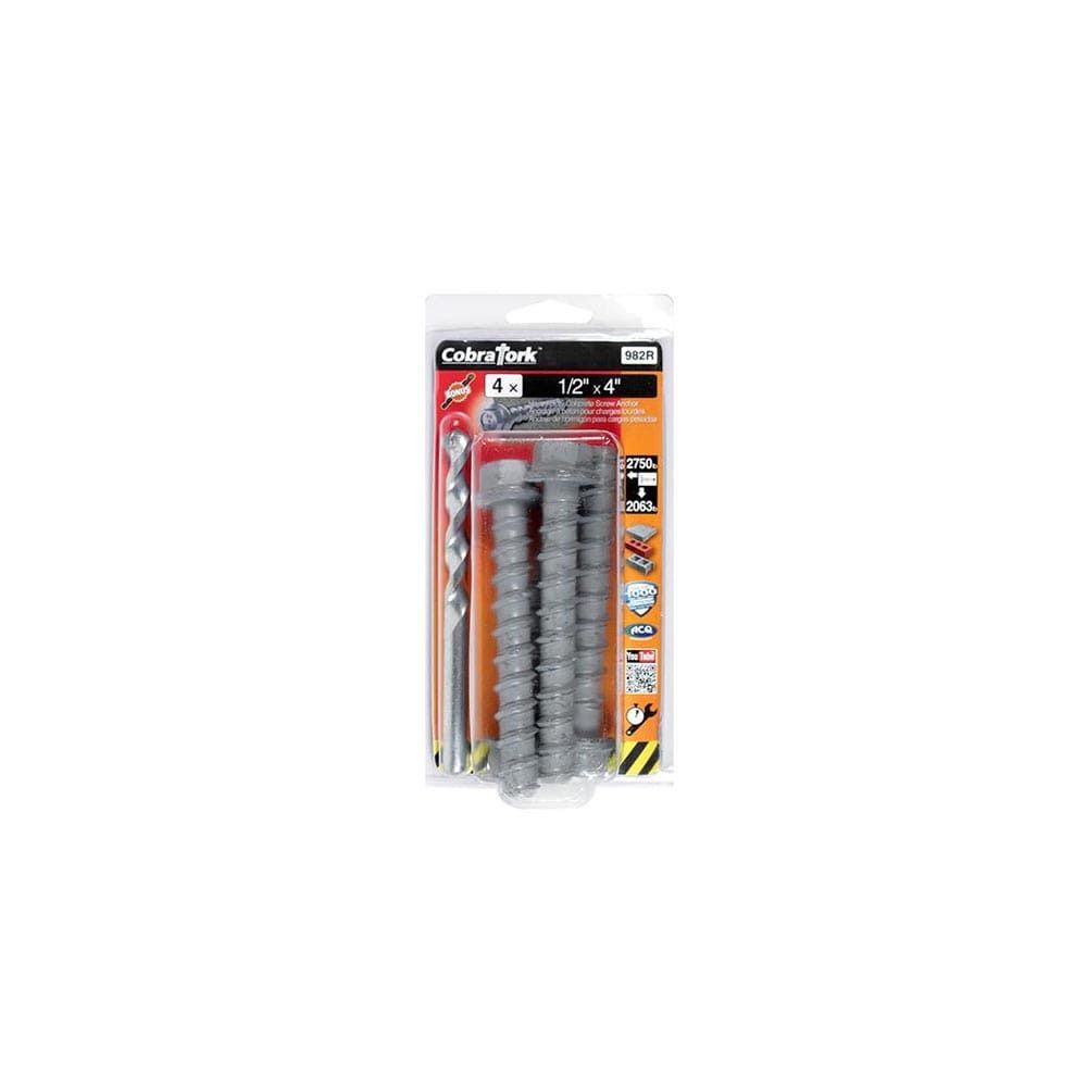 토크 - 982r 앙카 볼드 콘크리트 앙카 4개입 12x100mm