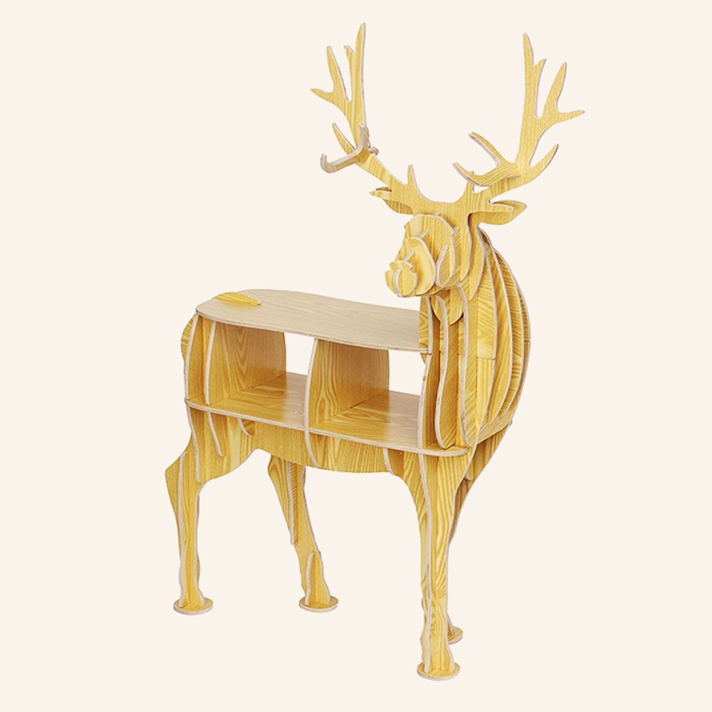 순록 책장 81x105cm 아이방 안방 수납함 스피커장