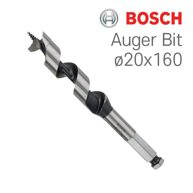 보쉬 Auger Bit 20x160 목재용 어거비트 1개입