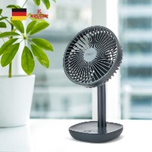 무선 USB 휴대용 선풍기 KGF-2806SN 6인치 네이비