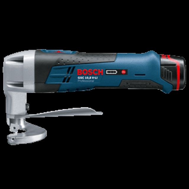 BOSCH 충전쉐어 GSC10.8V-LI 10.8V(L2.0Ah)철판1.3