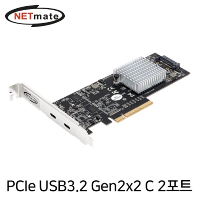 강원전자 넷메이트 USB3.2 Gen2x2 Type C 2포트 PCI