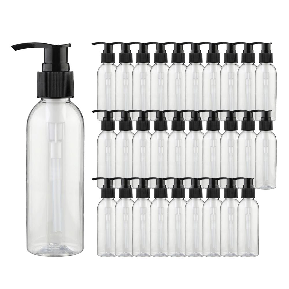 블랙캡 디스펜서 투명 50ml 30개 플라스틱 공병 소분