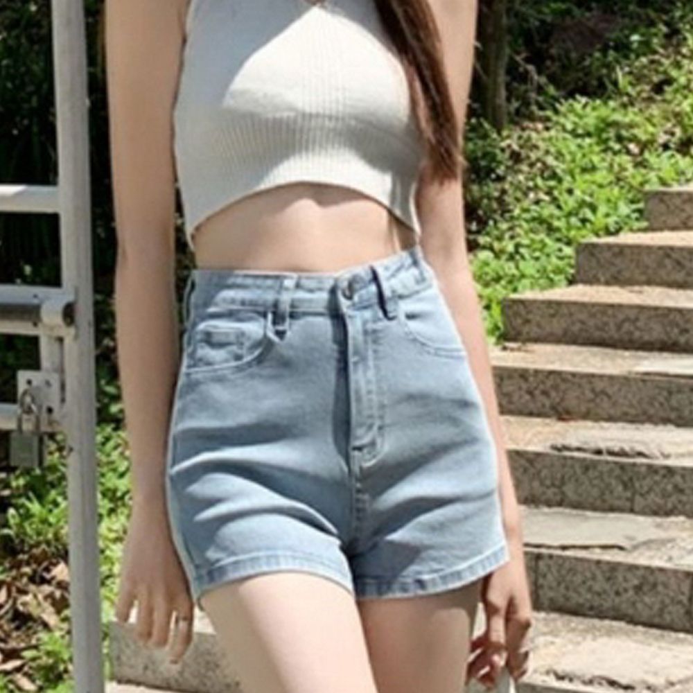 여성 반바지 숏 여름코디 하이웨스트 핫 청핫