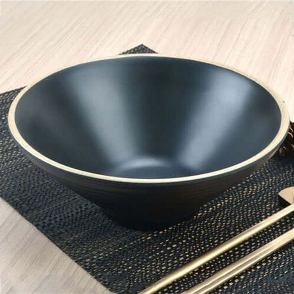 멜라민 그릇 라면그릇 우동기 비빔밥 그릇 22.7cm
