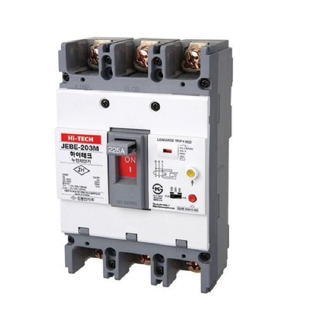 산업용 누전차단기 JEBE-203M 225A 25kA 3P