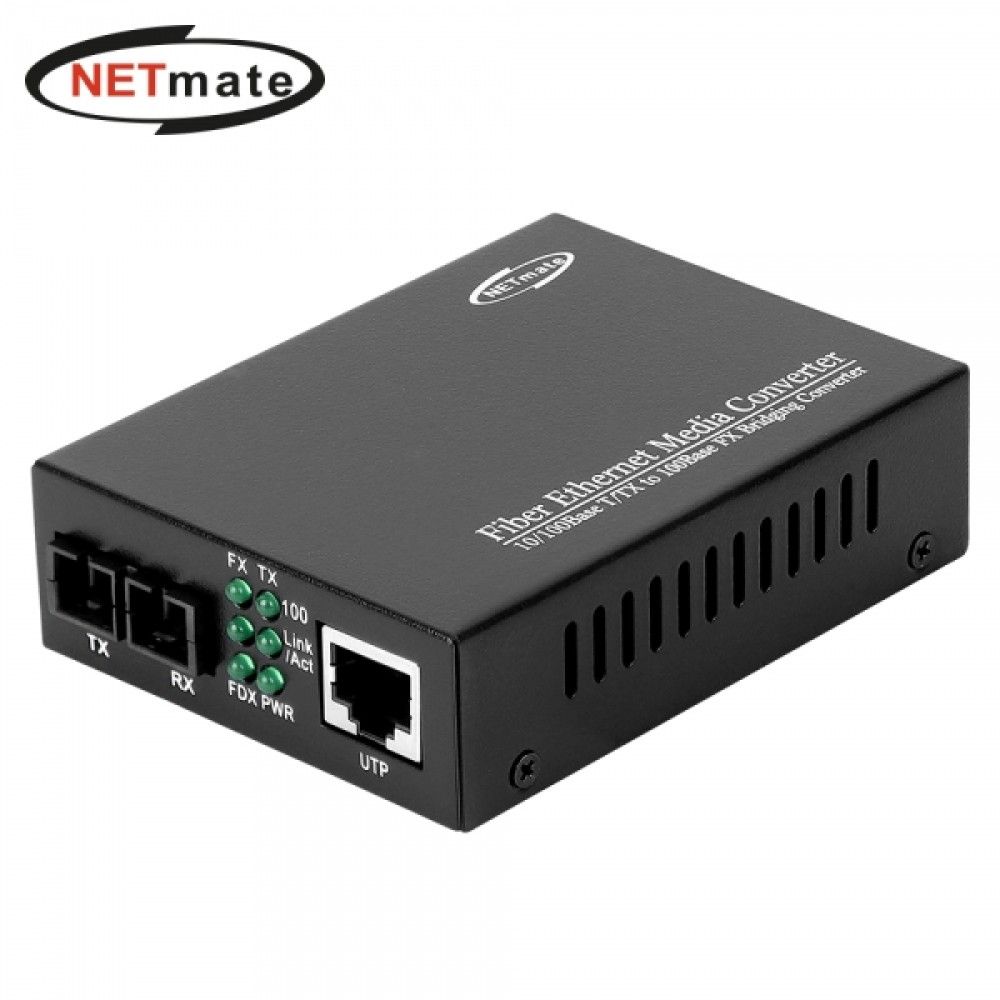 NETmate NMJSOFC02 이더넷 광 컨버터