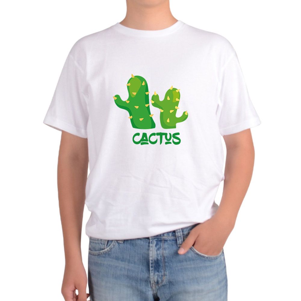 기능성반팔 CACTUS 선인장 사막 인테리어 사막속