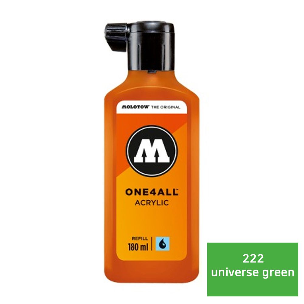 모로토우 원포올 마카 리필 180ml (universe green)