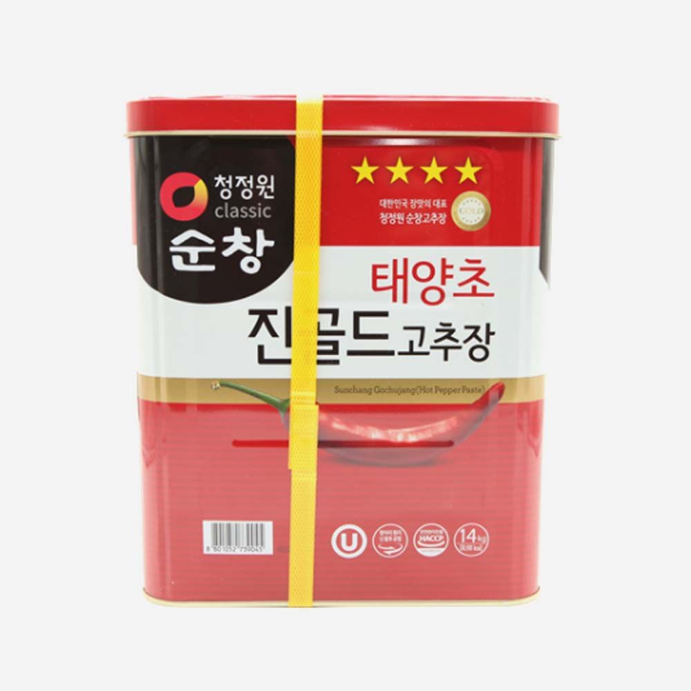 업소용 청정원 진골드 고추장 대용량 14kg