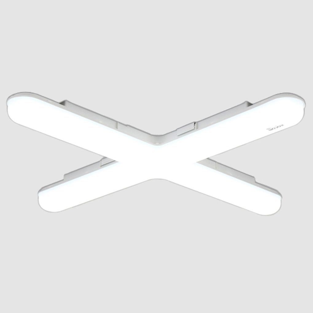 LED 등기구 60W 십자등 주광 PL LED 형광등 램프