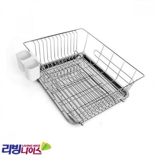 스텐식기건조대 리빙 건조대 1단 스텐 식기 나이스